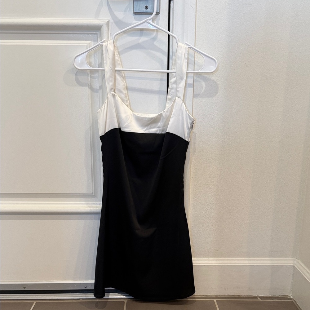 Pepper mayo mini dress
